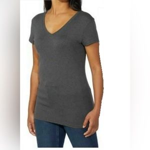 Kirkland Signature Ladies Cotton V-Neck Tee